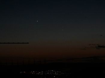Venus und Merkur am 01.04.2010, F.Leiter