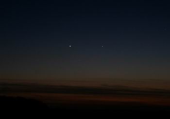Venus und Merkur, 06.04.2010